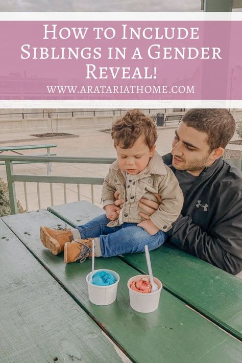 Sibling Gender Reveal, Simple Gender Reveal, Baby Number 3, Pregnancy Gender, Gender Announcements, Gender Reveal Ideas, Baby Gender Reveal, First Pregnancy, Pregnant Mom