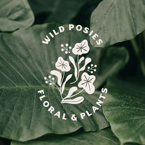 Plant Shop Logo, Organic Branding, Hello Design, Plant Logos, Logo Branding Design, Florist Logo, Flower Logo Design, Logo Creator, Beautiful Logos Design