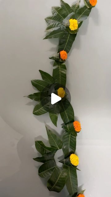 Mango Leaves Decoration Ideas, Decoration With Mango Leaves, Leaves Toran, Mango Leaves Decoration, Mango Leaves Toran, Mango Leaf Toran Designs Doors, Mango Leaves Toran Designs Doors Handmade, Thoranam Designs With Mango Leaves, Mango Leaf Toran