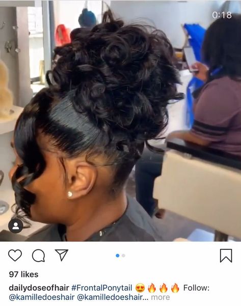 Popular Updos 2022, 90s Hairstyles For Black Women Updo, Hair Styles For Wedding Black Women, Wedding Hairstyles For Black Women Updo Bridesmaid Hair Style, Wedding Hair For Black Women Updo, Wedding Updos For Black Hair, 90s Black Hairstyles Updo, Bridal Hair Inspiration Up Dos, Bridal Updo For Black Women