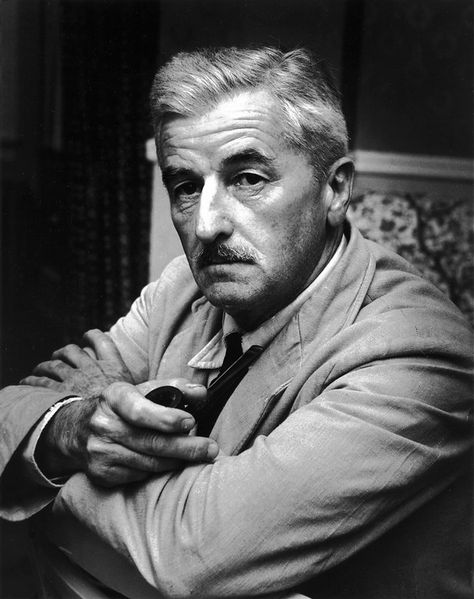 William Faulkner William Faulkner, Black And White, White, Black