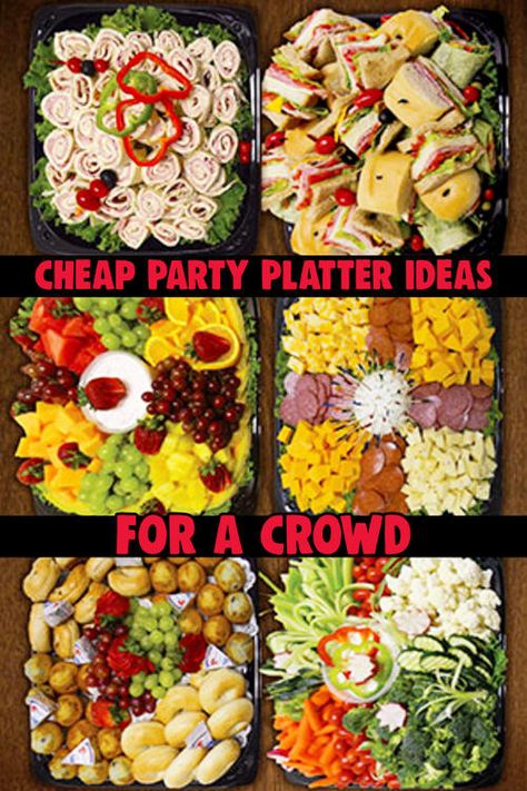 Party platter ideas pictures. Large Batch Party Food - Inexpensive Snacks For Large Groups Food Ideas For Large Groups, Inexpensive Party Food, Party Platter Ideas, Large Party Food, Inexpensive Snacks, Cheap Party Food, Winter Snacks, Bbq Party Food, Cheap Snack