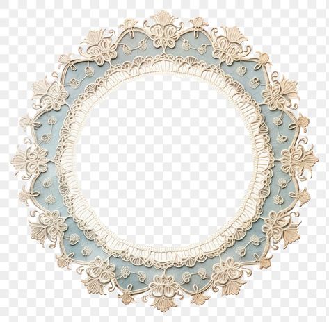 Lace Frame Png, Circle White Background, Lace Border Png, Lace Png, Circle Scrapbook, Graphic Design Newspaper, Frame Circle, Journaling Stickers, Graphic Design Quotes