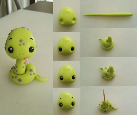 Simple Clay Ideas Step By Step, Plastalina Modeling Clay Ideas, Clay Sculpture Easy Ideas, Polymer Clay Sculptures Easy, Simple Air Clay Ideas, Diy Clay Figures Easy, Fimo Clay Ideas Step By Step, Polymer Clay Ideas Animals, Polymer Clay Animals Easy Step By Step