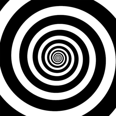 Vector black and white hypnotic optical ... | Premium Vector #Freepik #vector #spiral-line #black-line #stripes #op-art Spiral Background, Spiral Line, Web Blog, Optical Illusion, Op Art, Optical Illusions, Premium Vector, Stripes, Money