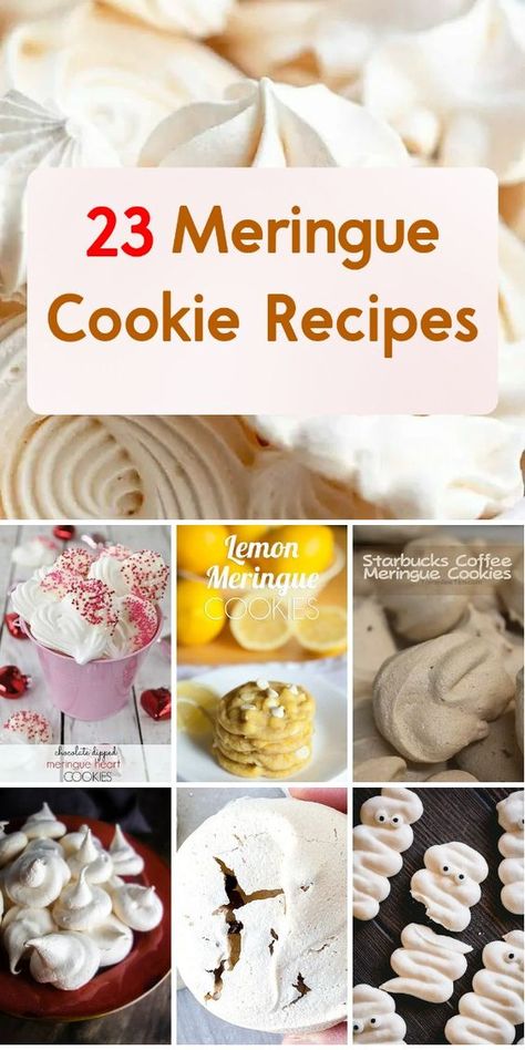 Indulge in these airy, sweet treats! From classic flavors to creative twists, discover 23 meringue cookie recipes that will satisfy your cravings. Meringue Cookie Flavors, Flavored Meringue Cookies, Jello Meringue Cookies, Flavored Meringues, Meringue Flavors, Mirangue Cookies, Meringue Recipes, Meringue Cookies Recipe, Chocolate Chip Meringue Cookies