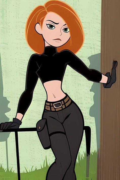 Kim Possible Characters, Anime Disney, Female Cartoon Characters, Witch Girl, Female Cartoon, Kim Possible, Pinturas Disney, Dessin Adorable, Cartoon Profile Pics