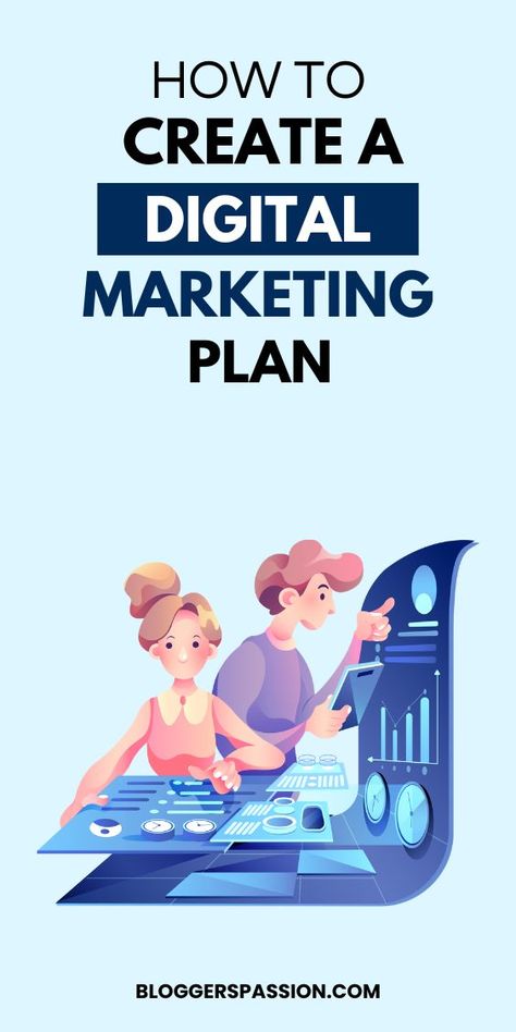 How to Create a Digital Marketing Plan Digital Marketing Strategy Social Media, Marketing Strategy Plan, Social Media Marketing Manager, Digital Marketing Plan, Marketing Analytics, Digital Marketing Design, Social Media Marketing Agency, Digital Marketing Tools, Marketing Tactics