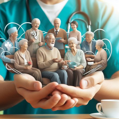 In an era where the global population of elderly individuals continues to rise, the integration of community... Elderly Health, Chronic Disease Management, Hospital Logo, Global Population, Senior Health, Health Management, Elderly Care, Chronic Condition, Design Studios