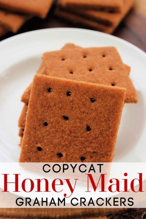 Gluten Free Graham Cracker Recipe, Gf Crust, Gf Graham Crackers, Graham Cracker Recipes, Gluten Free Graham Crackers, Gf Cookies, Biscuits Graham, Gluten Free Crackers, Homemade Graham Crackers