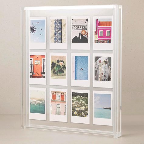 Floating Picture Frames 8x10 for Polaroid Picture Frames Polaroid Camera Fujifilm Instax Mini Film Acrylic Photo Frame Clear Frame Collage Frame for Polaroid Film Instax Mini Camera Large Picture Frames Giant Polaroid Frame, Polaroid Pictures Display, Polaroid Display, Polaroid Picture Frame, Mini Picture Frames, Floating Picture Frames, Acrylic Picture Frames, Wedding Collage, Acrylic Photo Frames