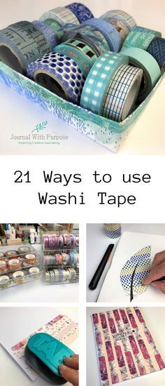 Diy Washi Tape Crafts, Ideas For Crafts, Washi Tape Uses, Washi Tape Storage, Washi Tape Projects, Scrapbook Embellishments Diy, Tape Projects, Washi Tape Cards, Washi Tape Crafts