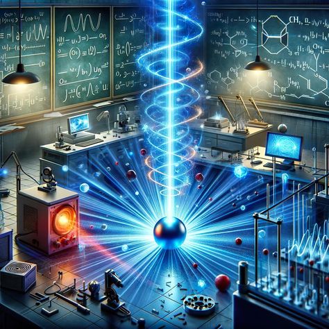 Electricity Physics, Physics Lab, Laser Beam, Ancient Technology, Weird Science, Quantum Leap, Quantum Computer, Light Wave, Paradigm Shift