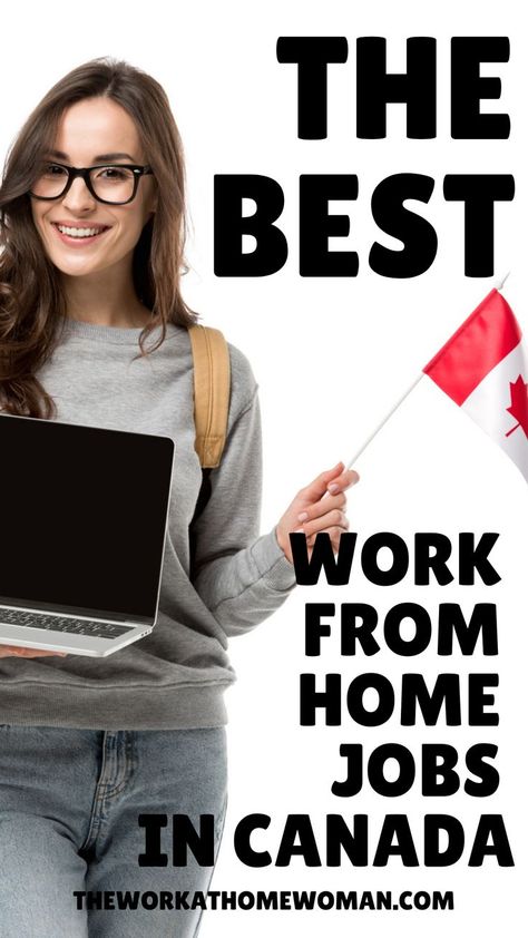 Want to work from home, but you live in Canada? No problem! This list of legitimate work-from-home jobs and money-making ideas has you covered! #online #workathome #canadians Work From Home Jobs Canada, Canadian Work From Home Jobs, Make Money From Home Canada, Work From Home Canada, Jobs In Canada, Typing Jobs From Home, Wfh Job, Amazon Work From Home, Job Tips