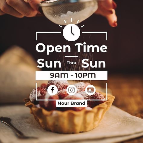 Bakery Office, Office Real Estate, Business Opening, Cafe Menu Design, Almond Crunch, Bread Shop, Window Graphics, Instagram Grid, Food Graphic Design