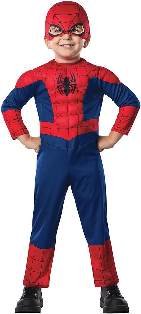 Boys Spiderman Costume, Spiderman Ultimate, Spiderman Halloween Costume, Spiderman Toddler, Spider Man Halloween, Toddler Boy Halloween Costumes, Marvel Ultimate Spider Man, Spiderman Kids, Ultimate Spider Man