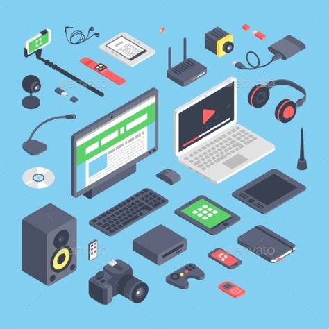 New Post has been published on http://psdburger.com/vector-set-of-isometric-computer-devices-icons-computers/ Iot Design, Computer Devices, Pixel Life, Computer Vector, Business Graphics, Deco Architecture, Isometric Art, Isometric Design, Isometric Illustration