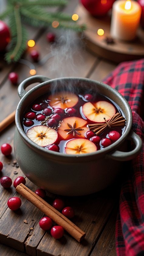 Spiced Cranberry Apple Cider Hot Cranberry Apple Cider Recipe, Hot Cranberry Apple Cider, Cranberry Fire Cider, Spice Cider Recipe, Hot Apple Cider Recipe With Red Hots, Evan Williams Spiced Cider Recipes, Warm Cranberry Drink, Warm Cider Recipes, Hot Cranberry Drink