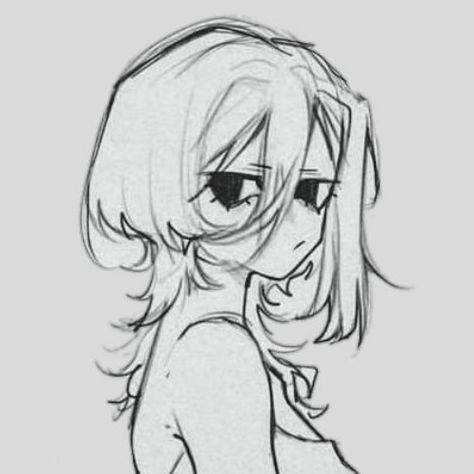 Character Taking Selfie Drawing, Mech Drawing Design Reference, Cute Artstyle Sketch, No Color Drawings, Unique Anime Artstyles, Artstyle Inspo Sketch, Simple Artstyle Ideas, Hair Simple Drawing, Mini Character Drawings