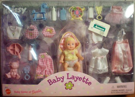 Barbie Playsets, Baby Barbie, Barbie Kelly, Barbie Doll Set, Barbie Sisters, Baby Layette, 90s Toys, Barbie Doll House, Childhood Days