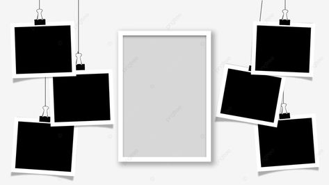 7 Collage Template, 7 Photo Collage Template, Photo Frame Collage, Hanging Photo Frame, 3d Elevation, Frame Collage, Collage Foto, Square Collage, Foto Collage