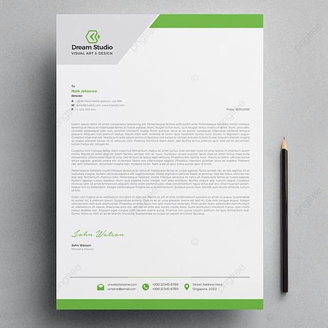 Business Letterhead Design Template Company Letter Head Design Creative, Letter Head Design Letterhead Business, Letter Headed Paper Design, Kop Surat Design, Letter Head Design Creative, Professional Letter Head Design, Business Letter Head, Letter Heads Design Creative, Letterhead Design Creative