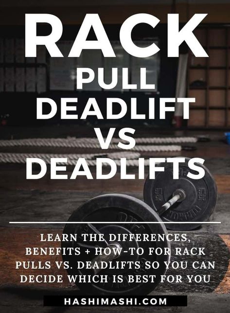 When it comes to the rack pull vs deadlift, what are the differences, benefits and how do you program them?

Rack pulls and deadlifts are two effective compound exercises used by bodybuilders, powerlifters and strength training enthusiasts to build muscle size and strength.

While similar and sometimes interchangeable, each movement has its own merits and drawbacks.

This article pits rack pulls against traditional barbell deadlifts so you can decide which one is best for your training goals. How To Deadlift, Rack Pulls Workout, Types Of Deadlifts Exercise, Benefits Of Deadlifts, How To Do A Deadlift Correctly, Deadlift Muscles Worked, Romanian Deadlift Vs Stiff Leg Deadlift, Gym Bro, Strength Training For Beginners