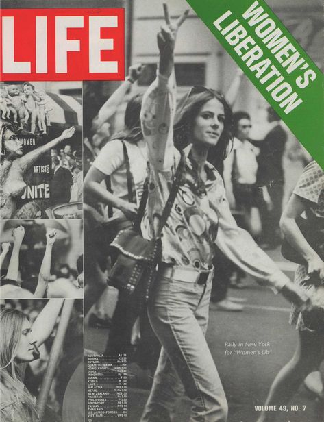 Life Magazine Women's Liberation Movement September 28 1970 Life Magazine Covers, Womens Liberation, Life Cover, People Magazine, Vintage Life, Vintage Magazines, Vintage Magazine, Life Magazine, Women Life