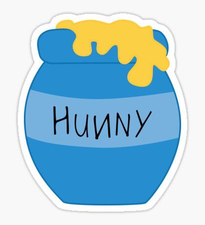 Pooh Bebe, Moldes Para Baby Shower, Hunny Pot, Winnie The Pooh Cake, Stickers Cool, Winnie The Pooh Birthday, Cute Winnie The Pooh, Winnie The Pooh Friends, Tumblr Stickers