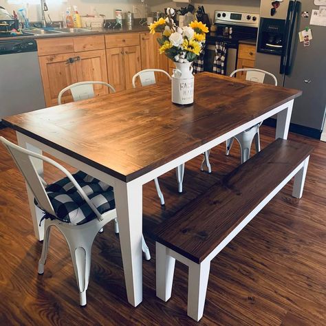 Farmhouse table and chairs