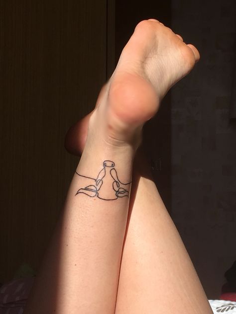 Cute Bull Tattoo For Women, Taurus Ankle Tattoo, Bull Tattoo Simple, Cute Bull Tattoo, Bull Tattoo Taurus, Taurus Tattoo For Women Pretty, Taurus Hand Tattoo, Small Taurus Tattoo For Women, Tattoo Ideas Calf