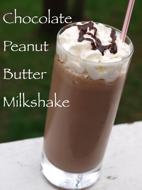 Chocolate Peanut Butter Milkshake Recipe, Peanut Butter Milkshake Recipe, Peanut Butter Pound Cake, Peanut Butter Milkshake, Milkshake Recipe Chocolate, Peanut Butter Squares, Resep Smoothie, Milkshake Recipe, Chocolate Drink