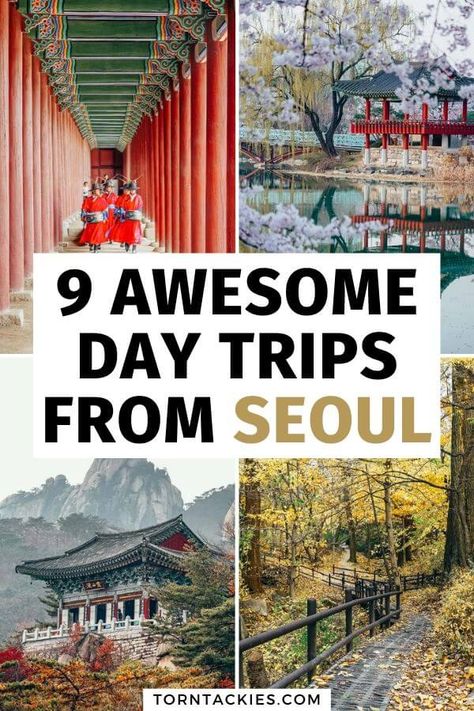 South Korea Travel Checklist, 2 Weeks In South Korea, 1 Month In South Korea, Where To Go In South Korea, South Korea Museum, Seoul Day Trip, South Korea Hiking, Seoul To Do List, Seoul In October