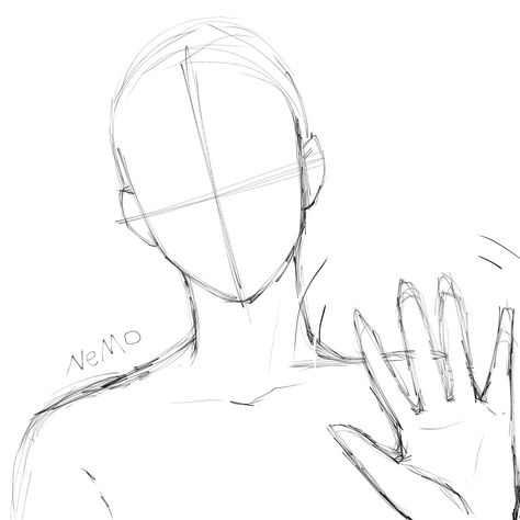 Guy Body Poses Drawing, Manga Poses Male Body Drawing, Guy Drawing Base Pose, Head Bases Sketch, Male Art Base Pose, Base Poses Reference Male, Manga Reference Poses Male, Anime Headshot Reference, Drawing Poses Headshots