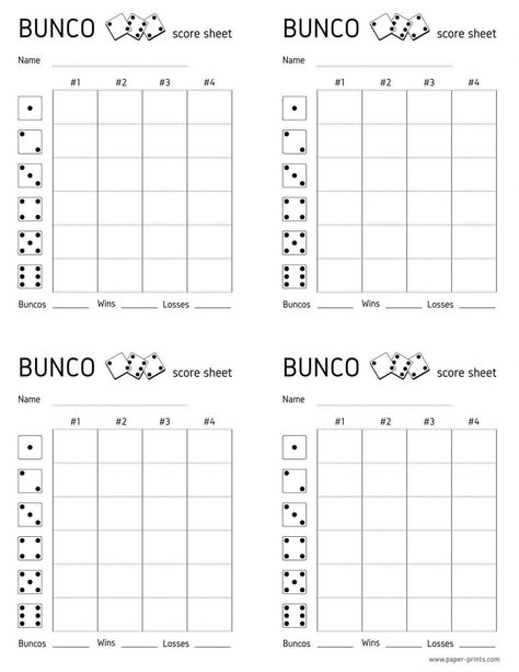 Bunko Score Sheets Free, Bunco Score Sheets Printable Free, How To Play Bunco, Bunco Rules, Bunco Gifts, Bunco Ideas, Bunco Score Sheets, Bunco Themes, Couples Games