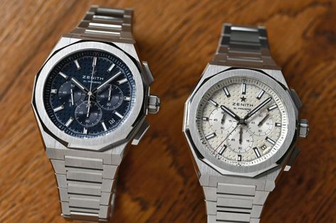 First Look: The new Zenith Defy Skyline Chronograph (incl. Video) Zenith Defy, Monochrome Watches, Skeleton Watches, Pilot Watch, Fine Watches, Design Language, Sports Watch, Dress Watch, 3 O Clock