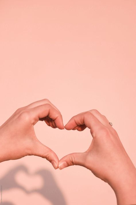 Hands making a heart sign. by Luca Pierro for Stocksy United Hands Making A Heart Aesthetic, Heart Hands Aesthetic, Hands Making A Heart, Holding Hands Drawing, Mlk Quotes, Hand Photography, Hand Drawing Reference, Hand Photo, Hand Reference