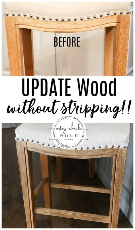 How To Restain Wood, Restaining Wood Furniture, Dusting Spray, Thrifty Decor, Into The Wood, Oak Furniture, Furniture Restoration, Paint Furniture, Flipping Furniture