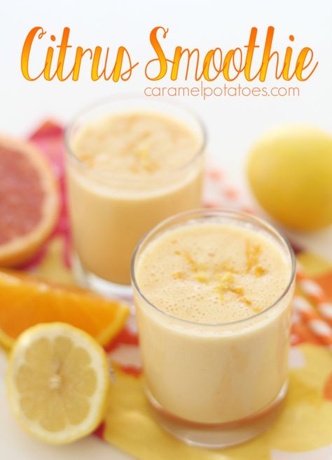 Orange Cream Smoothie, Citrus Smoothie Recipes, Edible Recipes, Citrus Smoothie, Ninja Blender, Healthy Yogurt, Protein Smoothie Recipes, Smoothie Healthy, Making Homemade Pizza