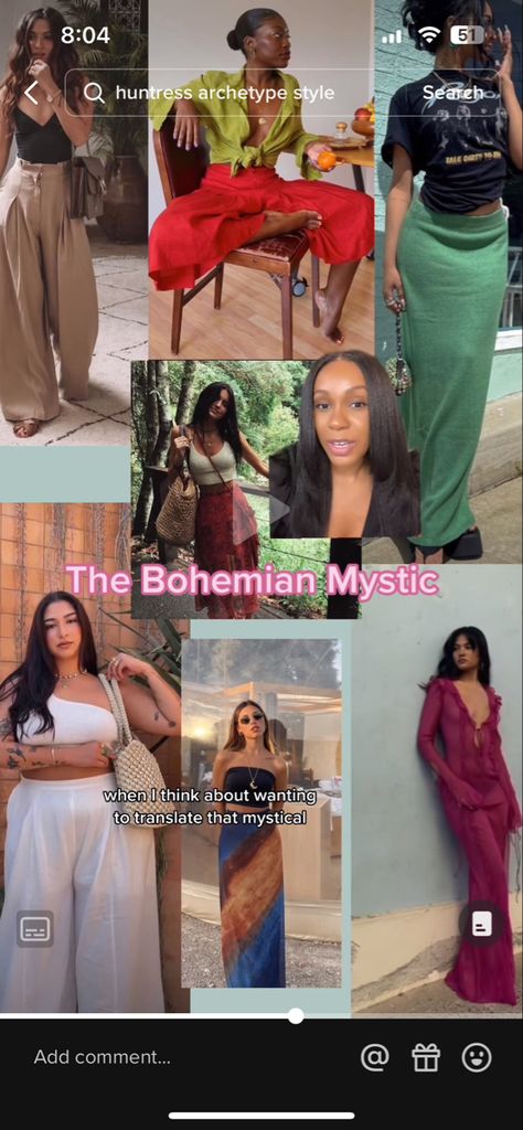 Mother And Maiden Archetype Style, The Enigma Archetype Style, Bohemian Mystic Outfit, Earthy Ethereal Outfits, Ethereal Core Outfits, Mystic Archetype Aesthetic Fashion, Mystic Outfits Boho Style, Mystic Feminine Archetype Fashion, Mystic Woman Aesthetic