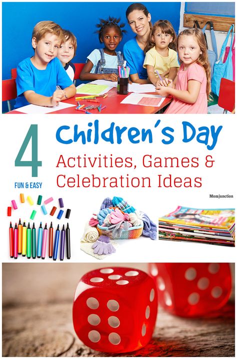 4 Fun Children’s Day Activities, Games And Celebration Ideas Children's Day Activities For Kids Craft, Children's Day Activity Preschool, Day Of The Child Activities, Children Day Activity For Preschool, Happy Children's Day Activity For Kids, Activity For Children's Day, Children's Day Fun Games, Children Day Activities For Kids Craft, Children Day Activities For Kids School