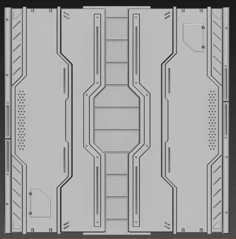 Sci Fi Floor, Scifi Wall, Scifi Corridor, Scifi Interior, Sci Fi Wall, Game Textures, Sci Fi Props, Spaceship Interior, Sci Fi Environment