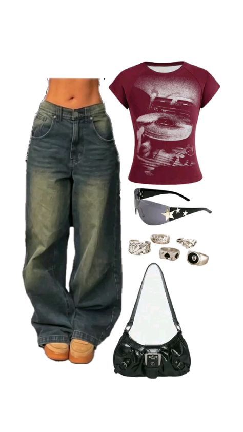 Ways To Style A Scarf, Style A Scarf, Y2k Outfits Aesthetic, Street Style Outfits Casual, Tie A Scarf, Fashion Y2k, Outfit Inspo Casual, Trendy Outfits For Teens, Statement Accessories