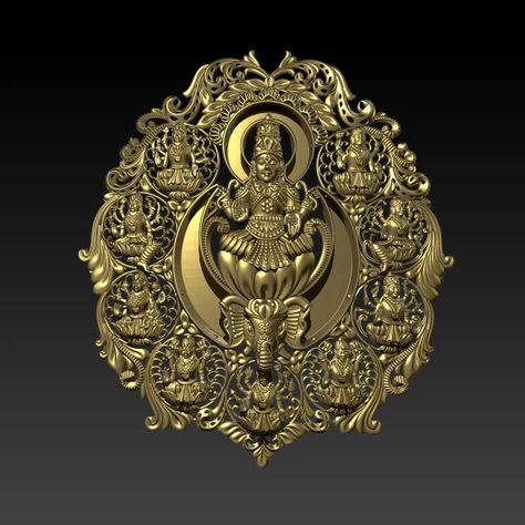 https://cadwala.in/product/dhanalaxmi-ji-3d-murti-pendant/
“3D Dhanalaxmi” typically refers to Goddess Lakshmi, who is a Hindu 
deity associated with wealth, prosperity, and abundance.
#3djewelrydesign #customjewelry #rhinoceros3d #minimalisticjewelry
#gemvisionmatrix #customizeddesign #custommade #customisedjewellery Carved Stone Jewelry, Temple Jewelery, Gold Temple Jewellery, Antique Gold Jewelry Indian, Goddess Artwork, Goddess Lakshmi, Bridal Diamond Jewellery, Antique Gold Jewelry, Gold Jewelry Necklace