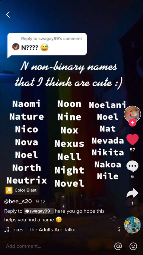 Nb Names, Genderfluid Names List, Unique Gender Neutral Names, Non Binary Names List, Enby Names, Nonbinary Names, Genderfluid Names, Non Binary Names, Kingdom Names