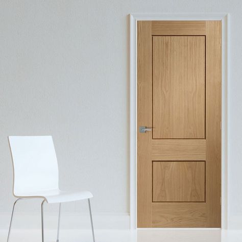 Internal Doors - Glazed, Panel, Wooden, Oak - Direct Doors UK Groove Design On Door, Groove Door Design, Door Groove Design, Wooden Ceiling Designs, Wooden Ceiling Ideas, Modern Wooden Ceiling, Hallway Doors, Wooden Ceiling Design, Door Design Photos