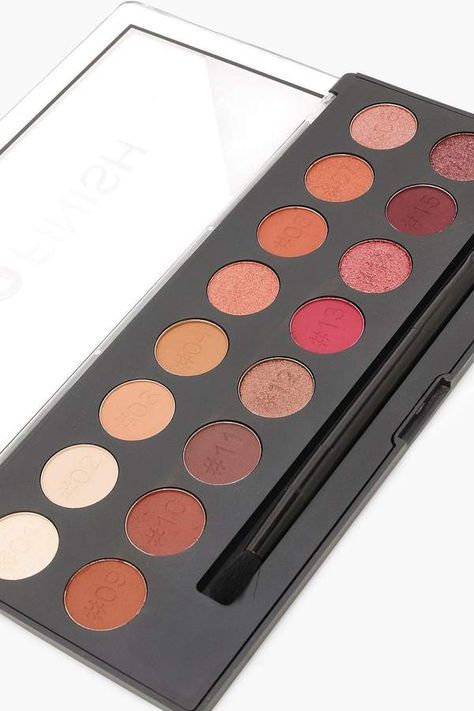 boohoo Technic Pro Finish #Eyeshadow! Beauty Bay Eyeshadow Palette, Sephora Eyeshadow Pallets, Abh Nouveau Eyeshadow Palette, Plouise Eyeshadow Palette, Technic Eyeshadow Palette, Pastel Nail Polish, Ad Hoc, Shop Makeup, Body Glitter