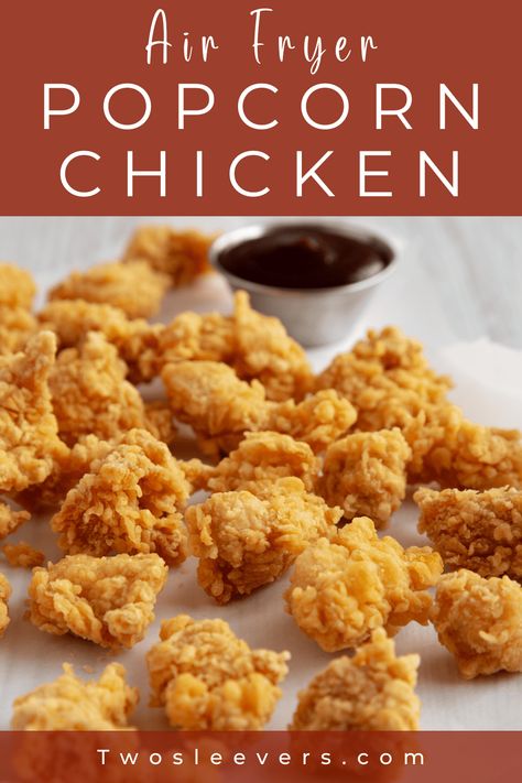 Popcorn Chicken | Air Fryer Popcorn Chicken Recipe Air Fried Popcorn Chicken, Homemade Popcorn Chicken Air Fryer, Air Fry Popcorn Chicken, Homemade Chicken Bites Air Fryer, Air Fryer Pulled Chicken, Diy Popcorn Chicken, Frozen Popcorn Chicken Air Fryer, Airfryer Popcorn Chicken, Popcorn Chicken Recipe Air Fryer