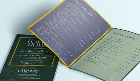 Menu Design Booklet, Menu Booklet, Menu Boards, Booklet Design, Common Ground, Creative Portfolio, Bar Menu, Drink Menu, Cocktail Bar