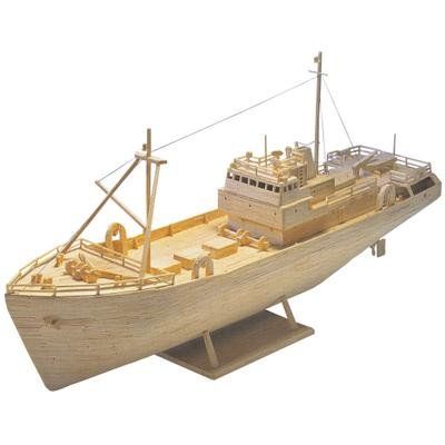 Matchmaker Trawler - Matchstick Ship Modelling Kit: Amazon.co.uk: Toys & Games Matchstick Art, Matchstick Craft, Model Ship Kits, Train Kit, Teacher Board, Popular Kids Toys, Abstract Pattern Design, Model Cars Kits, Wood Model